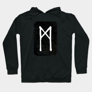 Mannaz | Elder Futhark Runes Hoodie